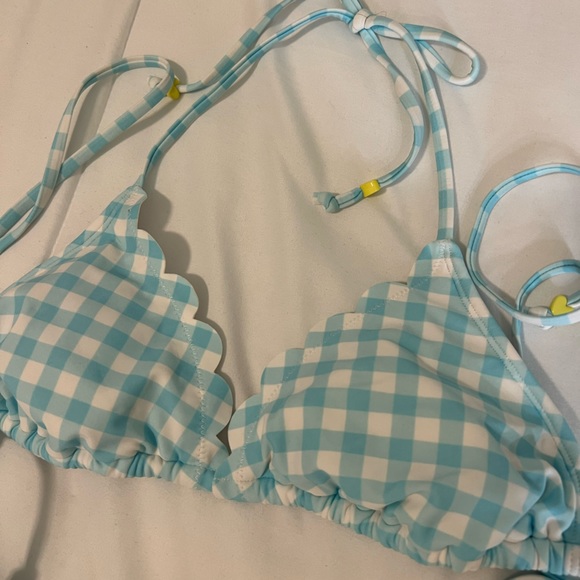 Stoney clover lane: blue and white bikini set | Size: Small/Medium - Picture 3 of 3